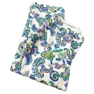 Talbots "Perfect Skimmer" Pants Sz 6 Curvy Paisley